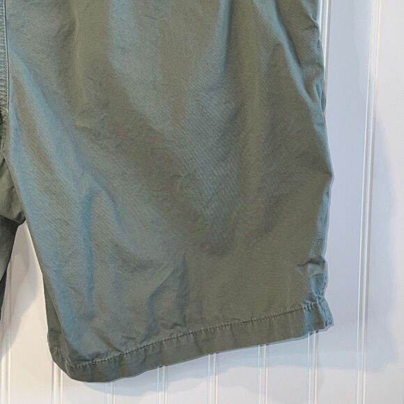 Free Assembly Shorts Men's XLarge Olive Green  Elastic Waist Slash Pockets - Picture 10 of 11